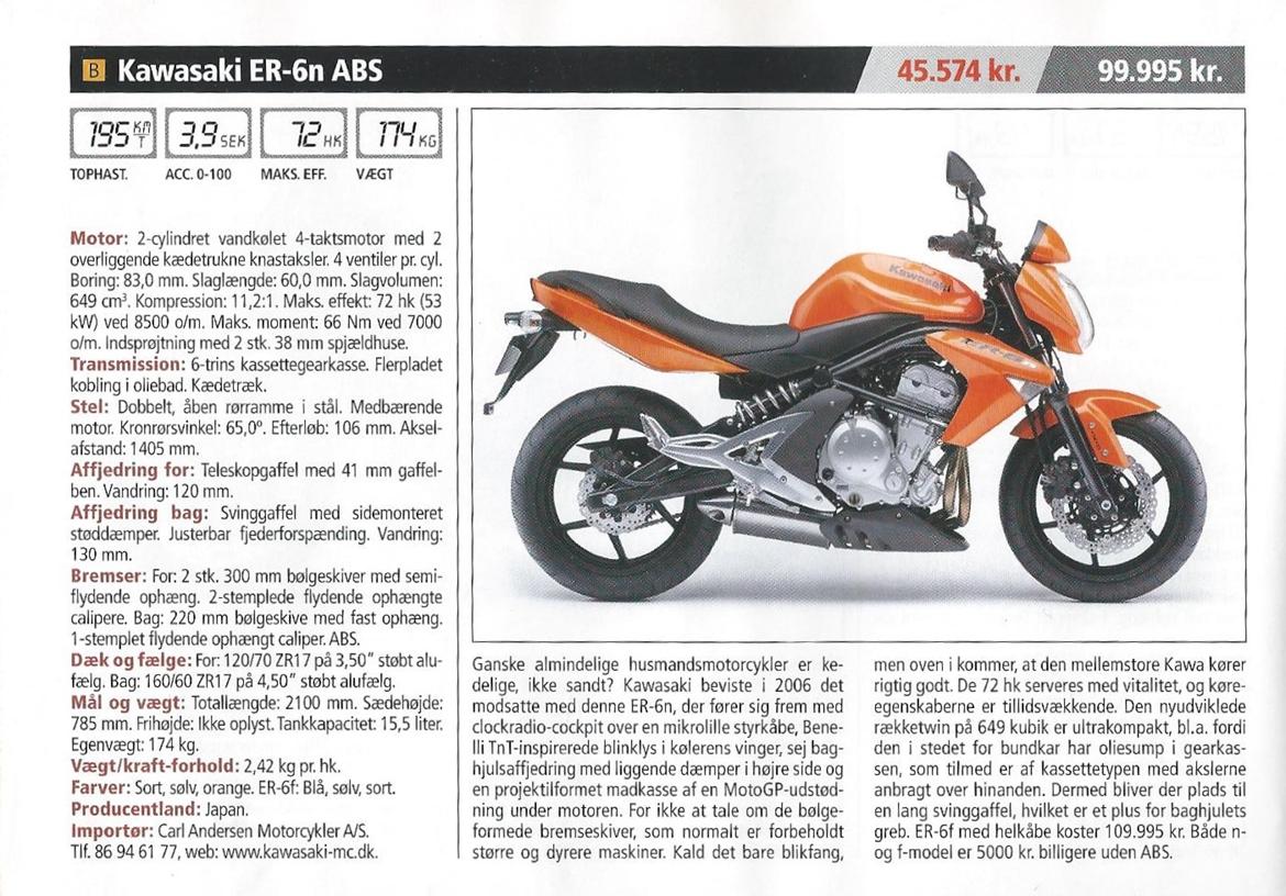 Kawasaki ER6N - MC Revyen 2007 billede 12