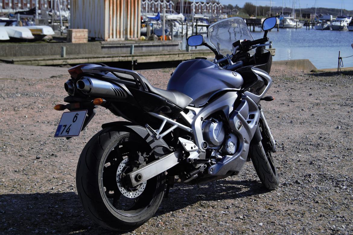 Yamaha FZ6 S Fazer - Første sommer-is på Nibe Havn 2017 billede 1