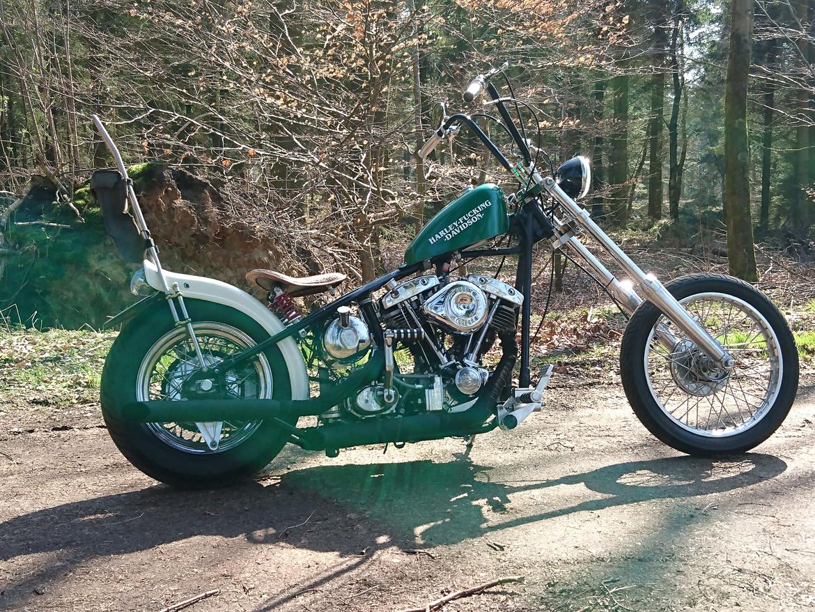 Harley Davidson Stivsteller. "Old School" billede 1