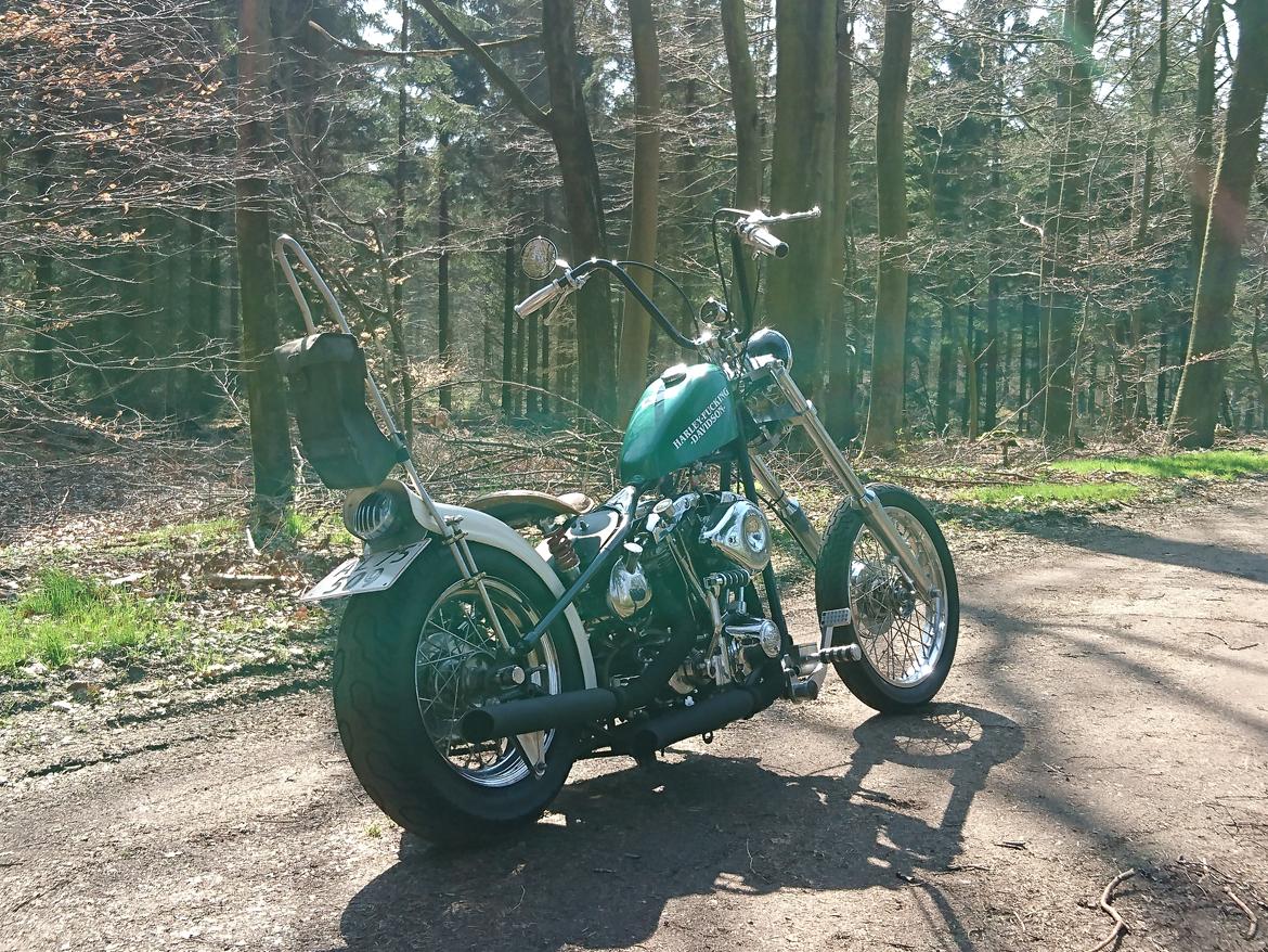 Harley Davidson Stivsteller. "Old School" billede 2