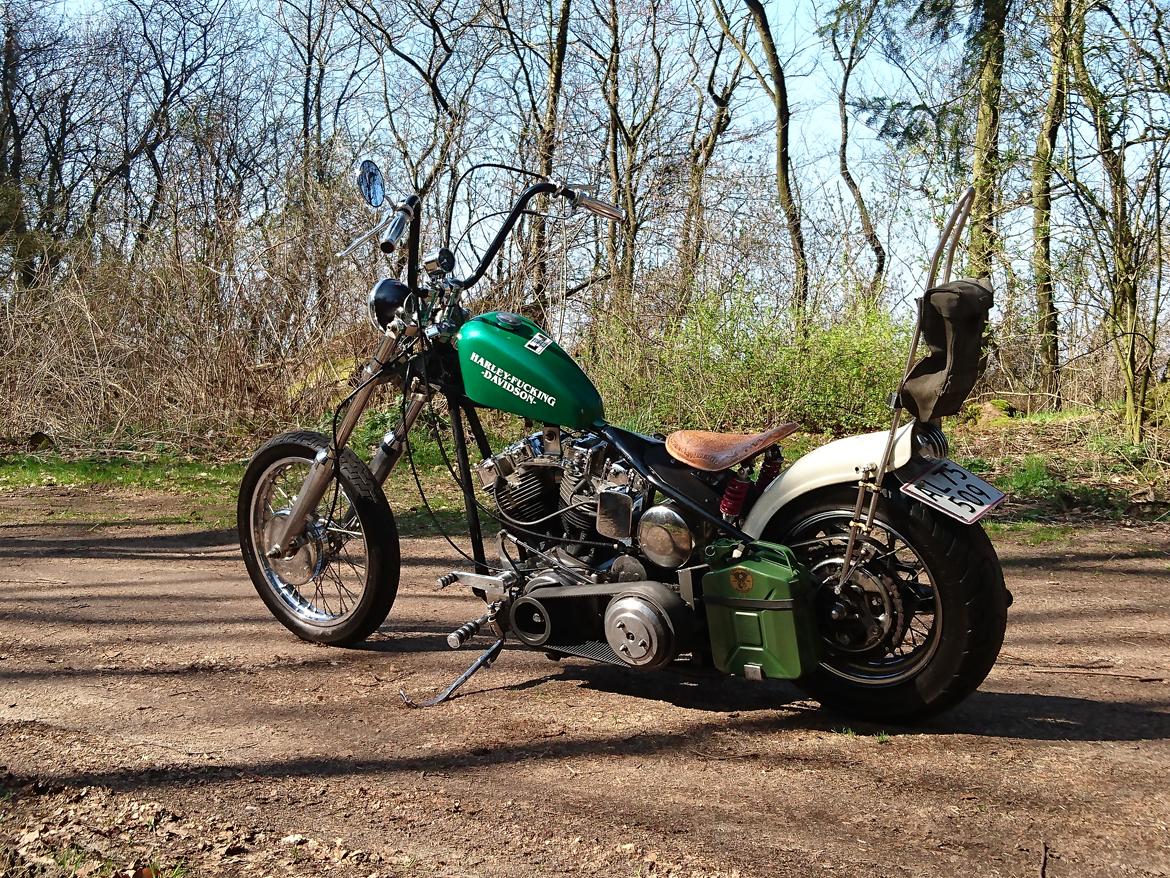 Harley Davidson Stivsteller. "Old School" billede 3