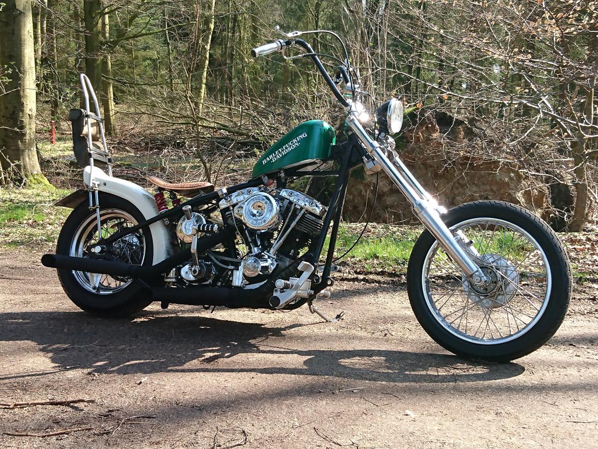 Harley Davidson Stivsteller. "Old School" billede 4