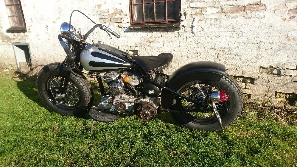 Harley Davidson WLA Bobber billede 4