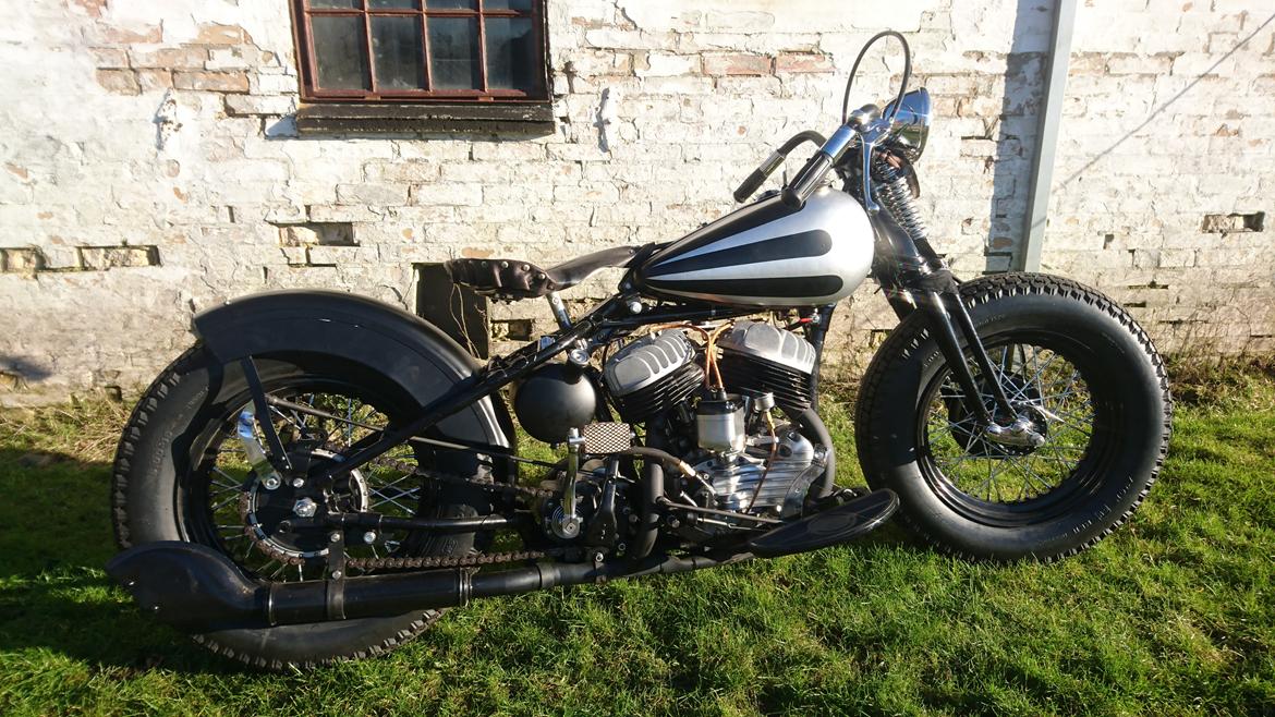 Harley Davidson WLA Bobber billede 6