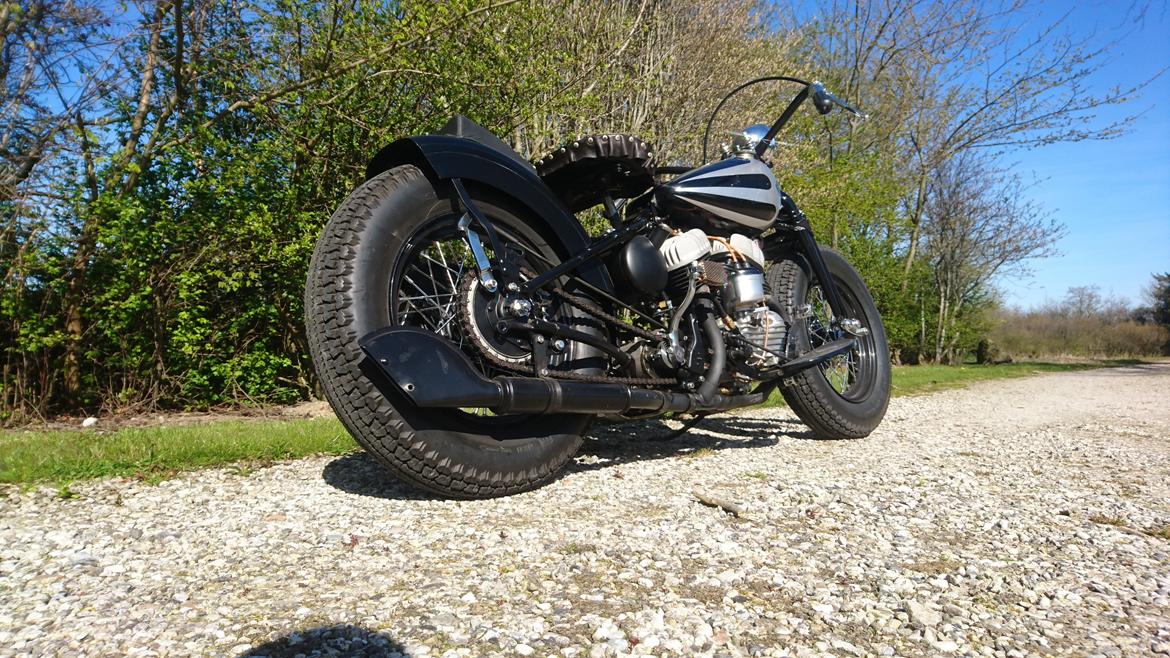 Harley Davidson WLA Bobber billede 5