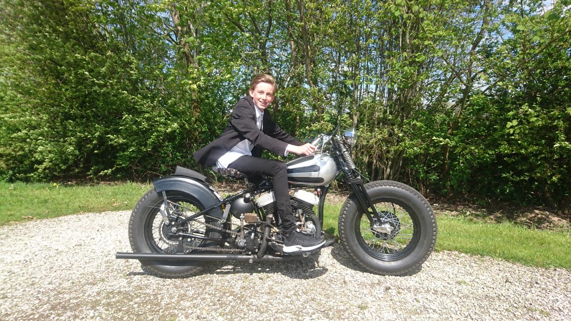 Harley Davidson WLA Bobber billede 15