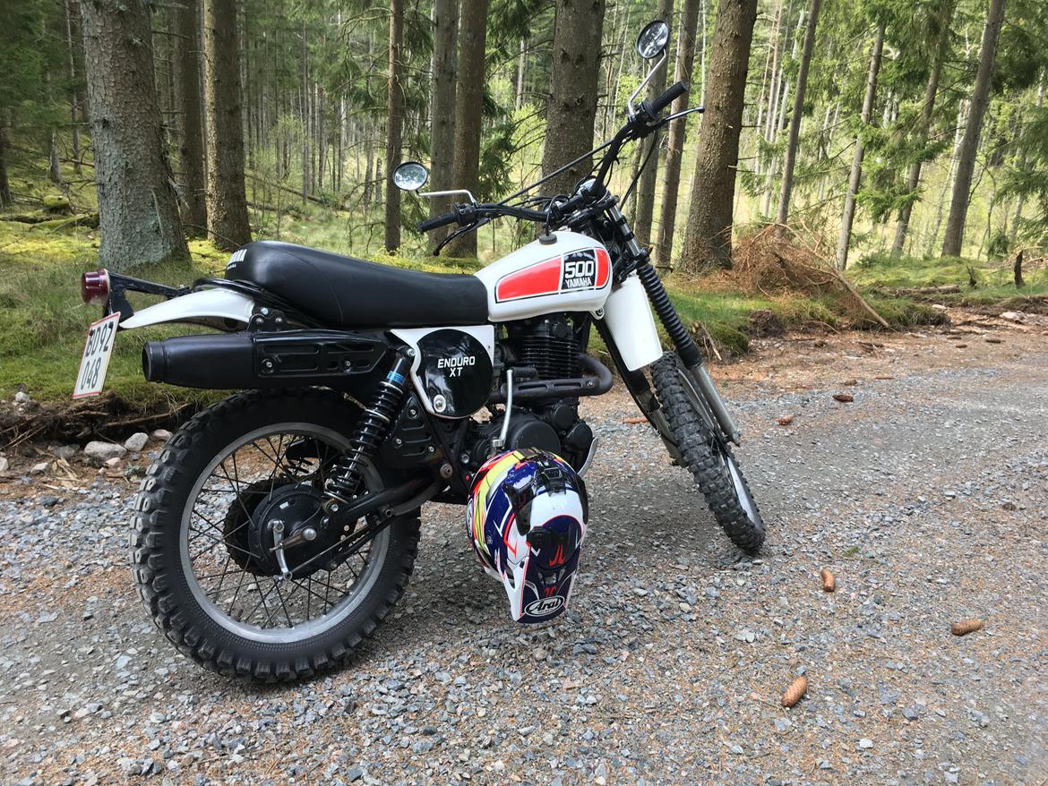Yamaha Xt500 billede 5