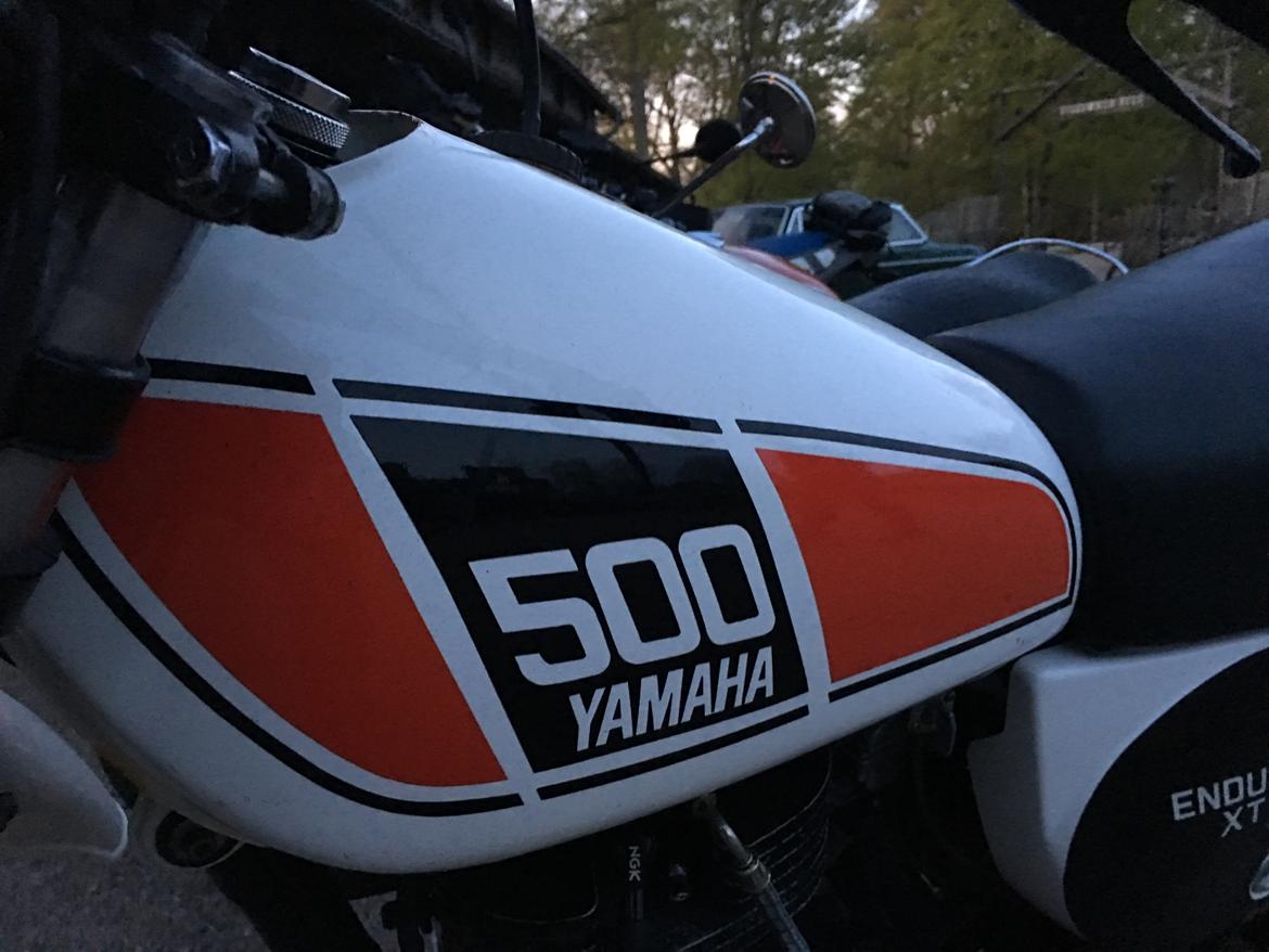 Yamaha Xt500 billede 1