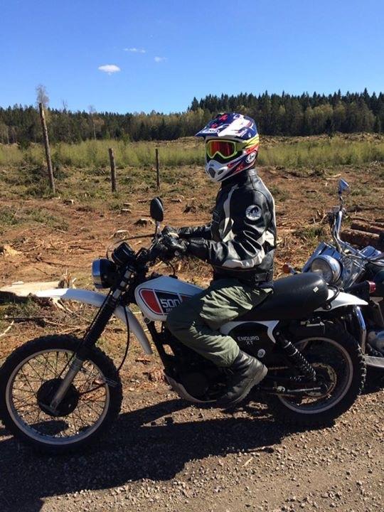 Yamaha Xt500 billede 8