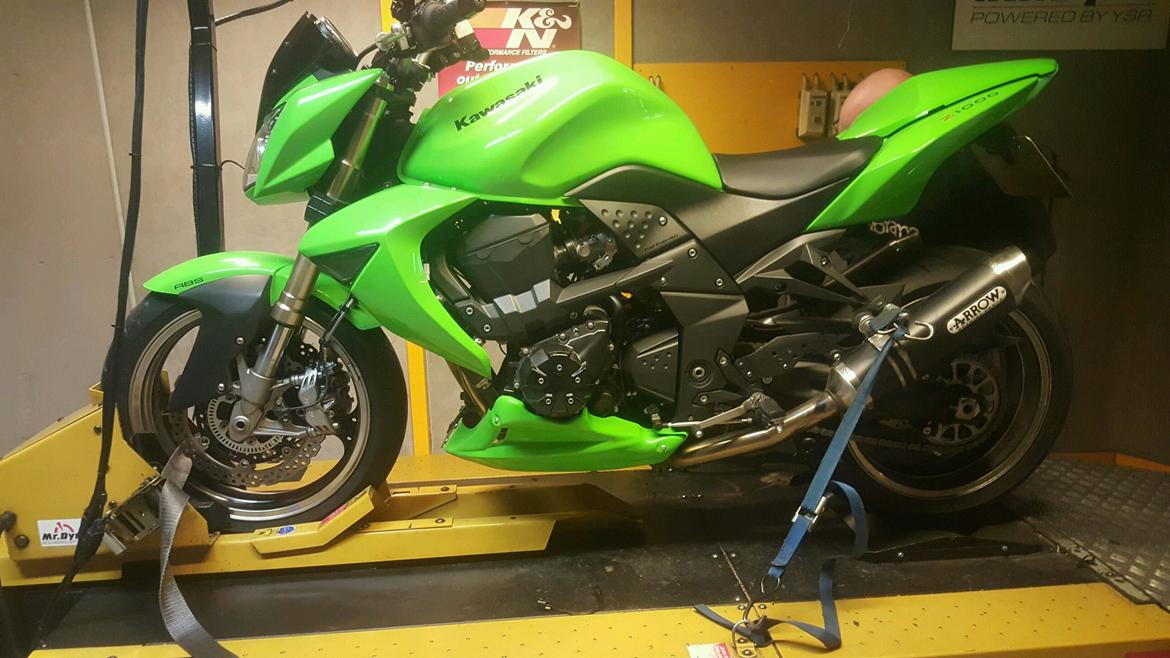 Kawasaki Z1000 - På rullefelt billede 14