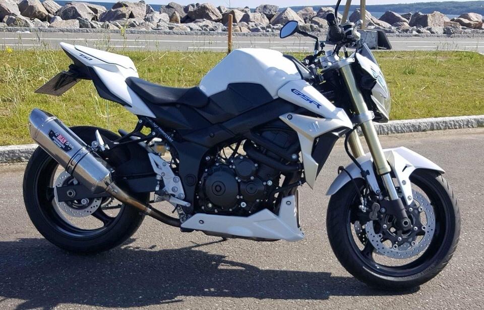 Suzuki Gsr 750 - Samme dag jeg fik den! billede 23