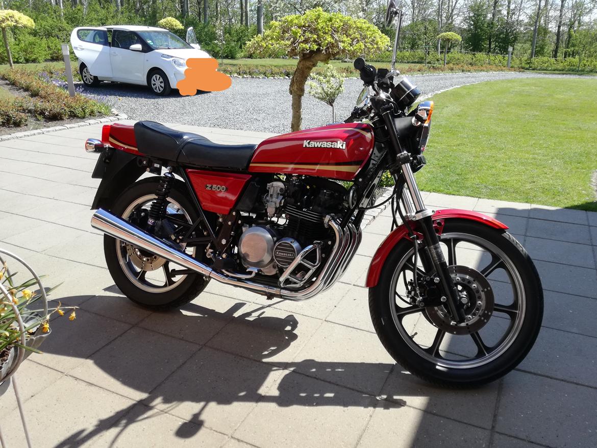 Kawasaki Z500 billede 8