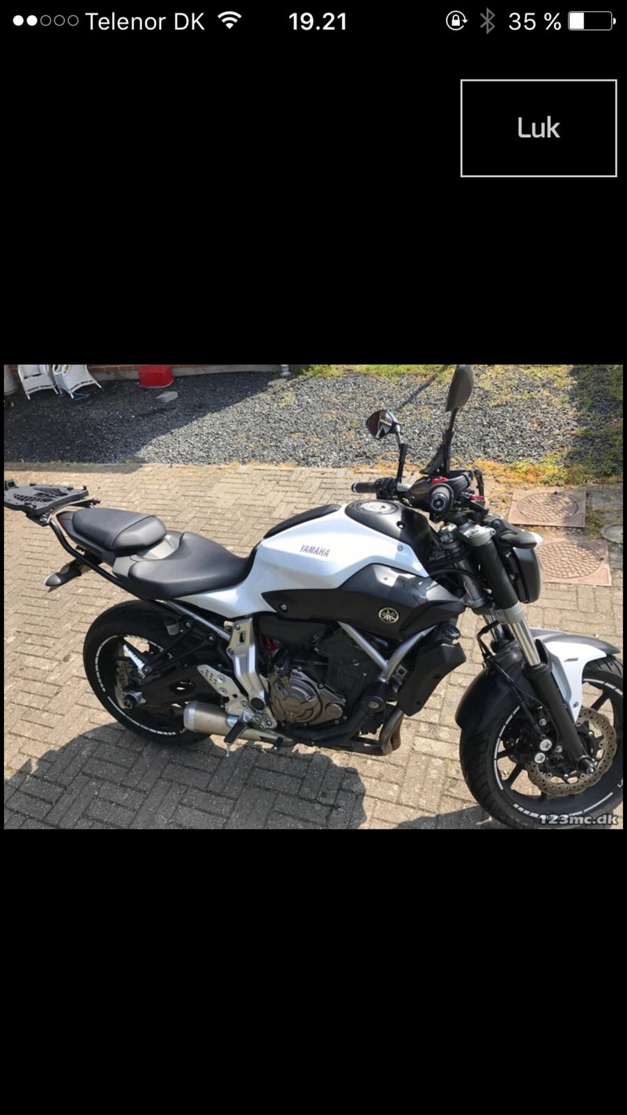 Yamaha MT-07 billede 4