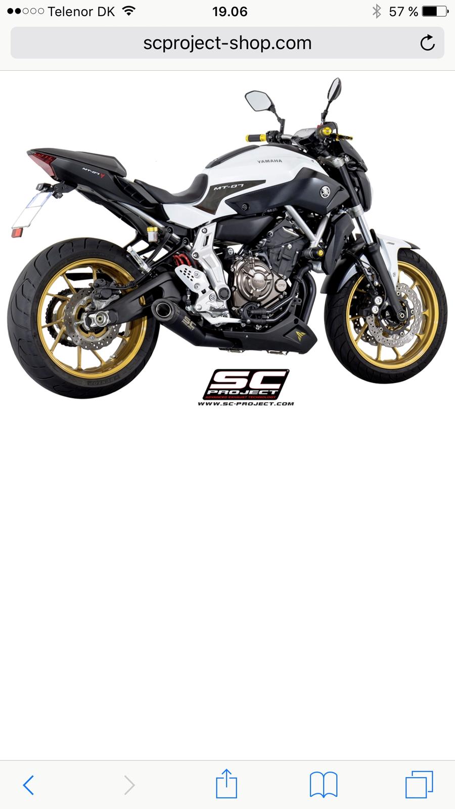 Yamaha MT-07 billede 5