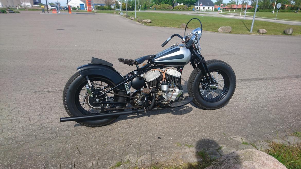 Harley Davidson WLA Bobber billede 3