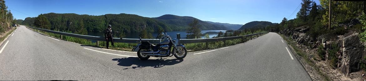 Honda VT 750 C Shadow - Norske Fjelde - Fedeste land at køre MC i billede 6