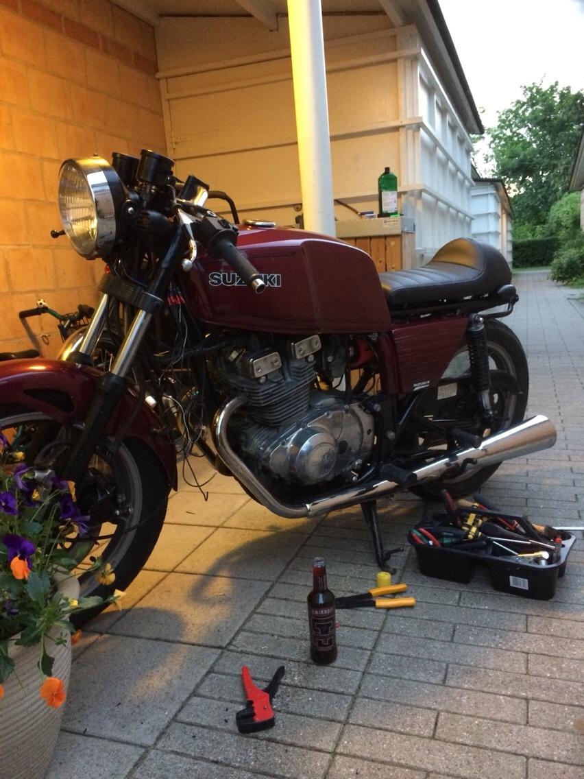 Suzuki Gsx250e " caferacer"*solgt* billede 9