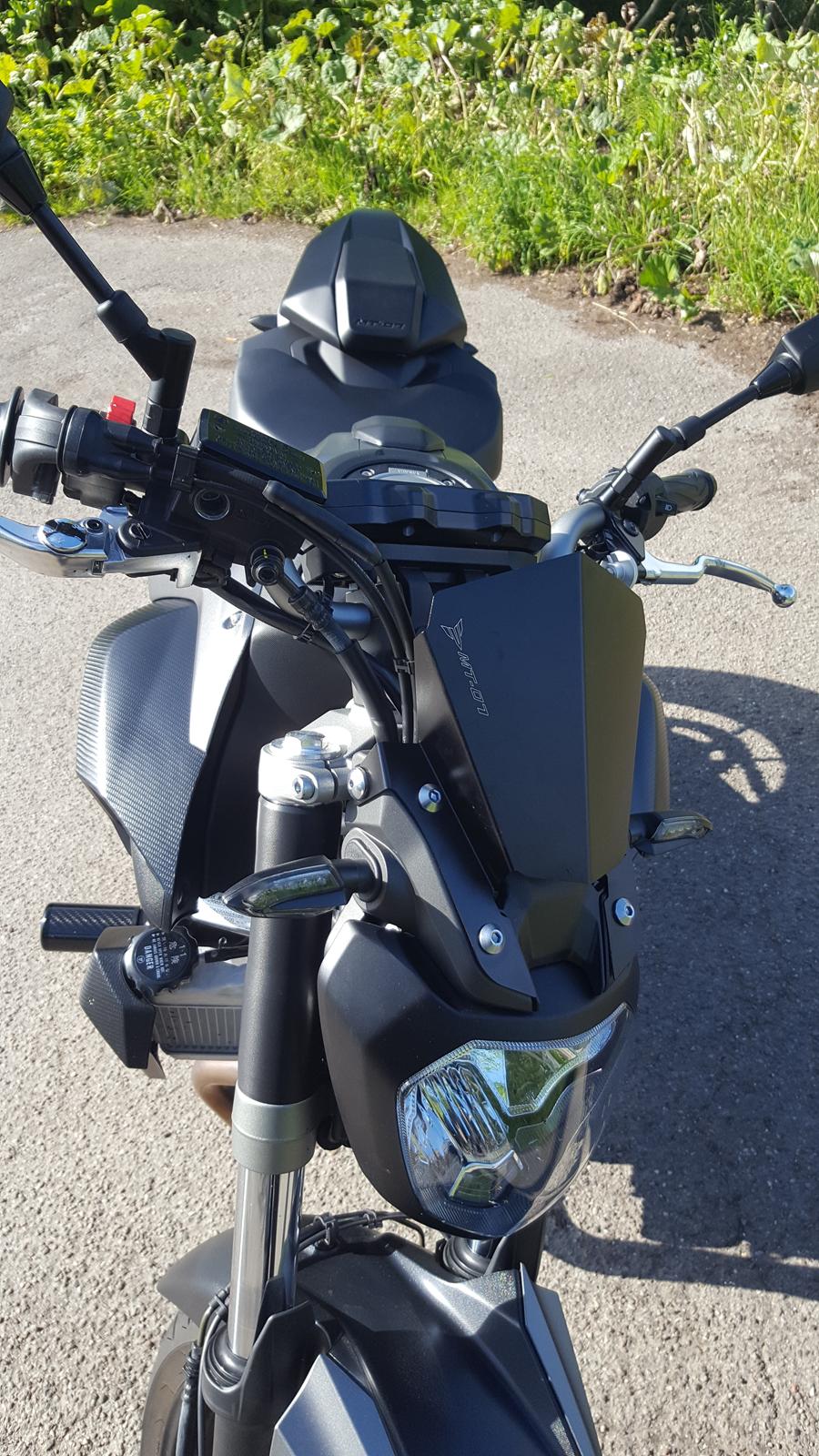 Yamaha Mt 07 abs  mat Grey.  billede 5