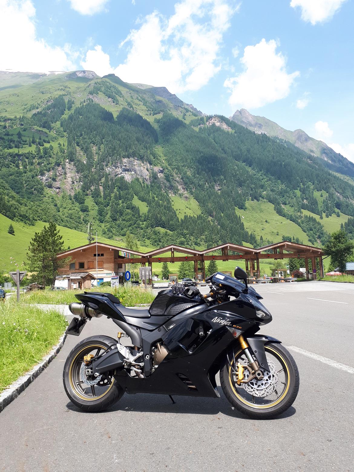 Kawasaki ZX6R 636 - Alperne, Østrig, Sommer, 2017 - Grossglockner billede 10