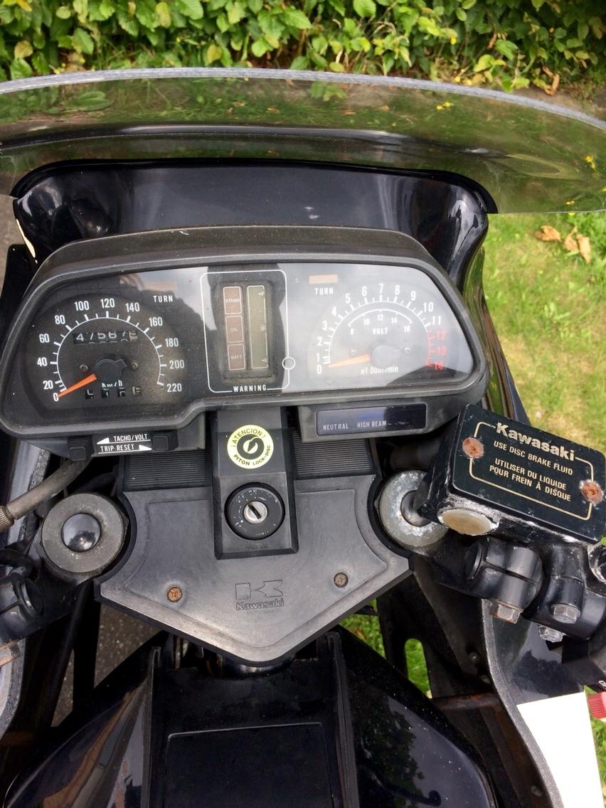 Kawasaki Gpz400F2 unitrak billede 4