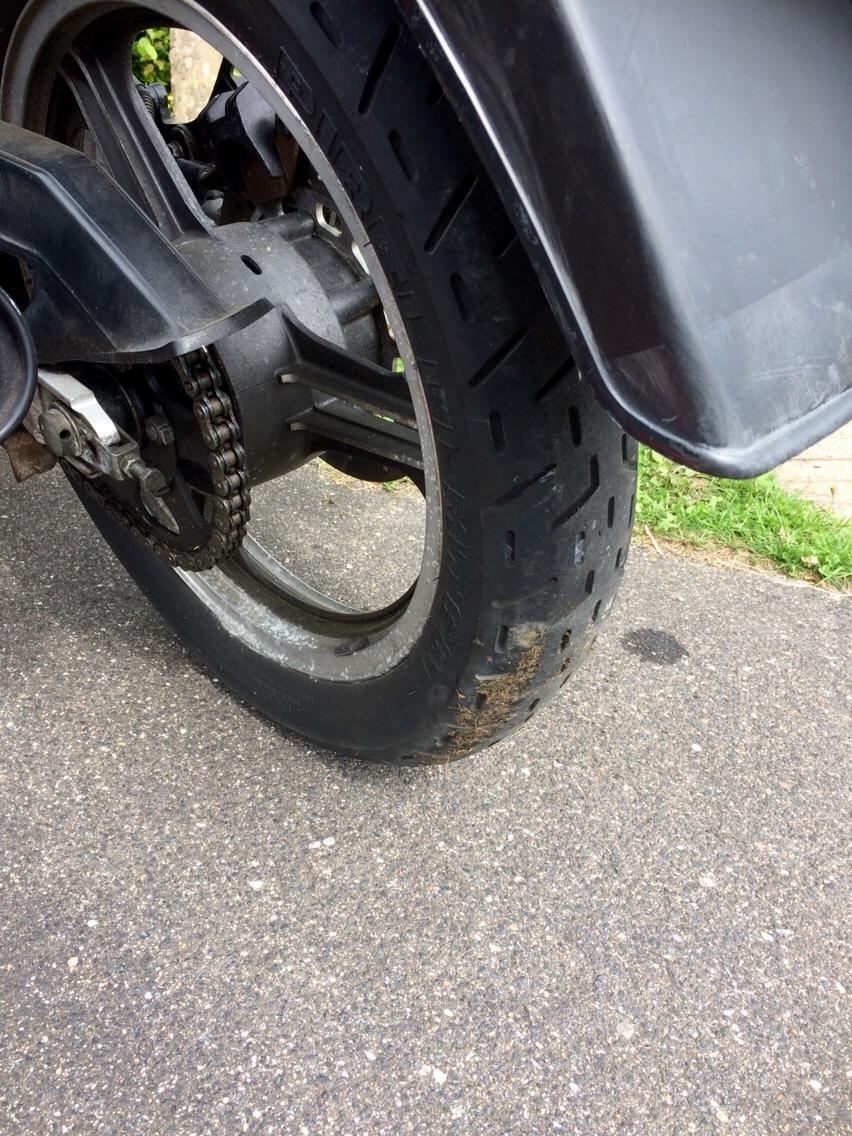 Kawasaki Gpz400F2 unitrak billede 7