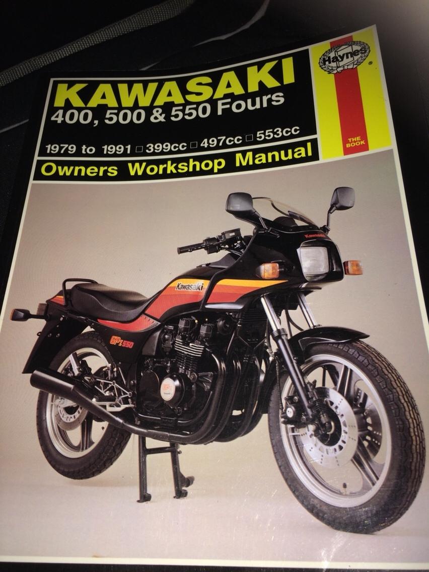 Kawasaki Gpz400F2 unitrak billede 9