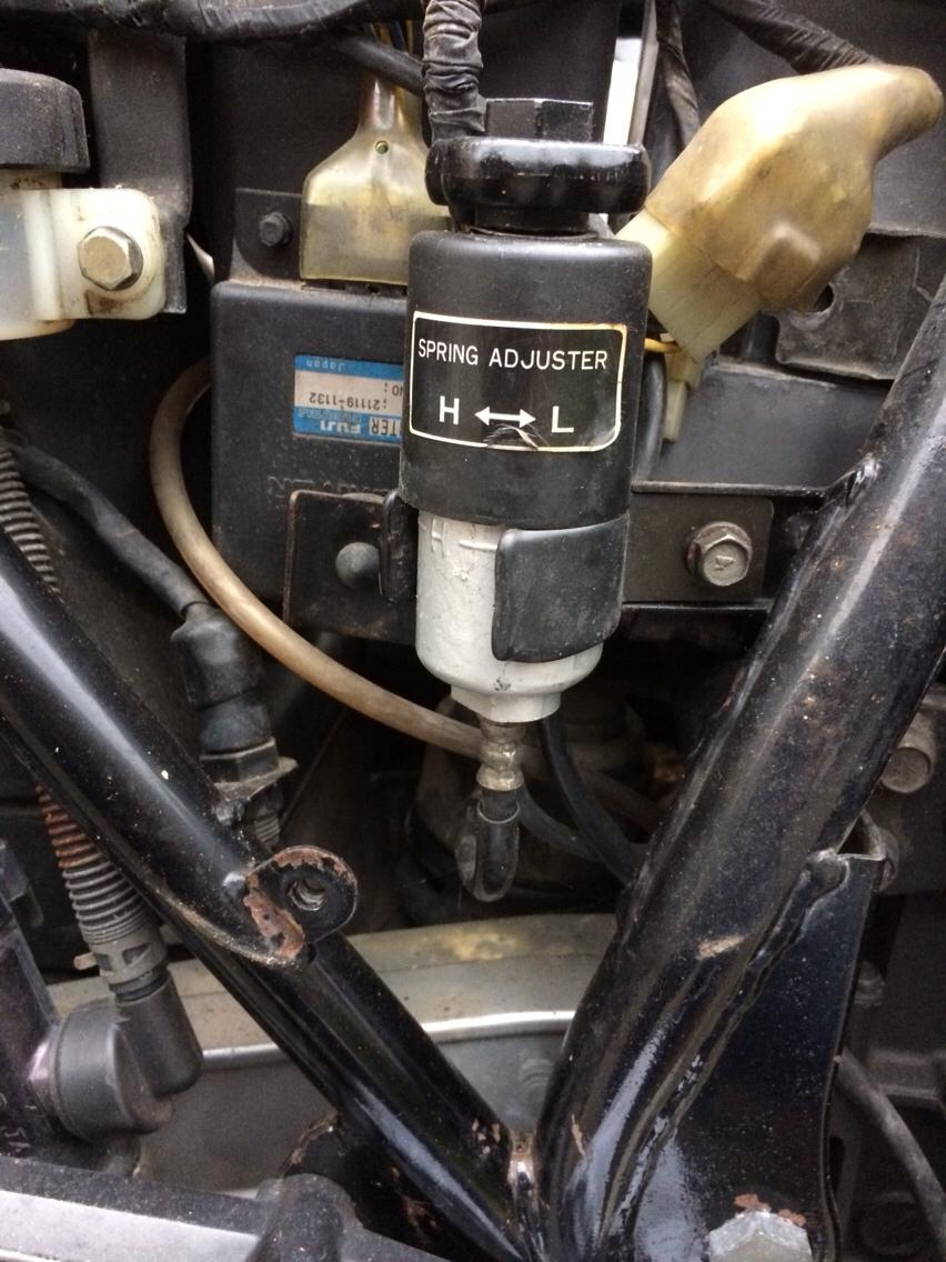 Kawasaki Gpz400F2 unitrak billede 11