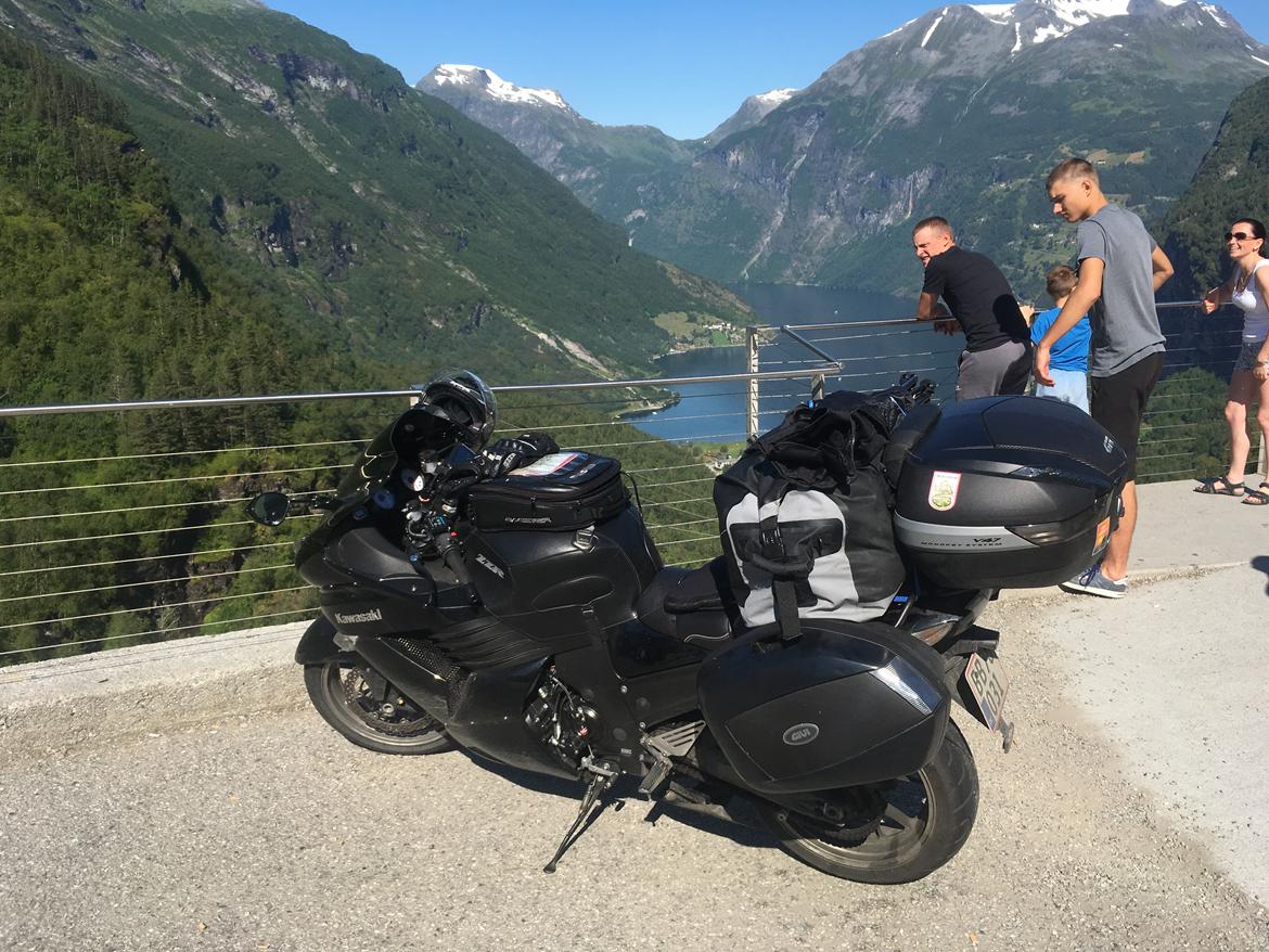 Kawasaki ZZR 1400 Ninja *solgt* - Geiranger 2017 billede 47