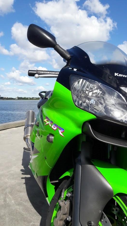 Kawasaki Zx6r billede 2