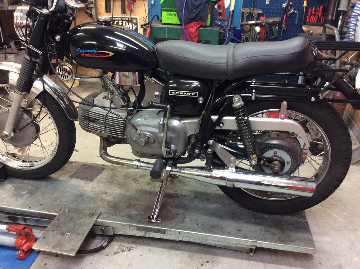 Harley Davidson Aermachi SS Sprint 350 kubik billede 3