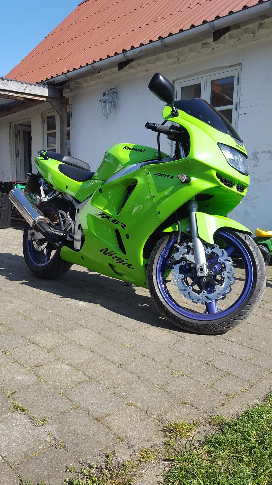 Kawasaki zx6r billede 7