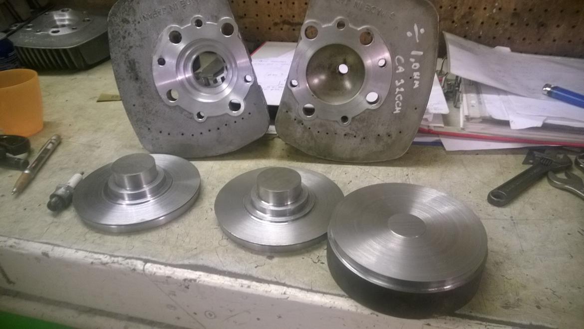 Suzuki GT / T500 / TR500 - råemner billede 5