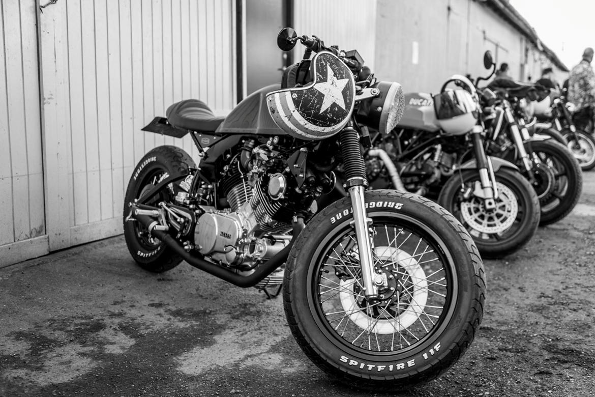 Yamaha xv 750 Cafe Racer billede 1