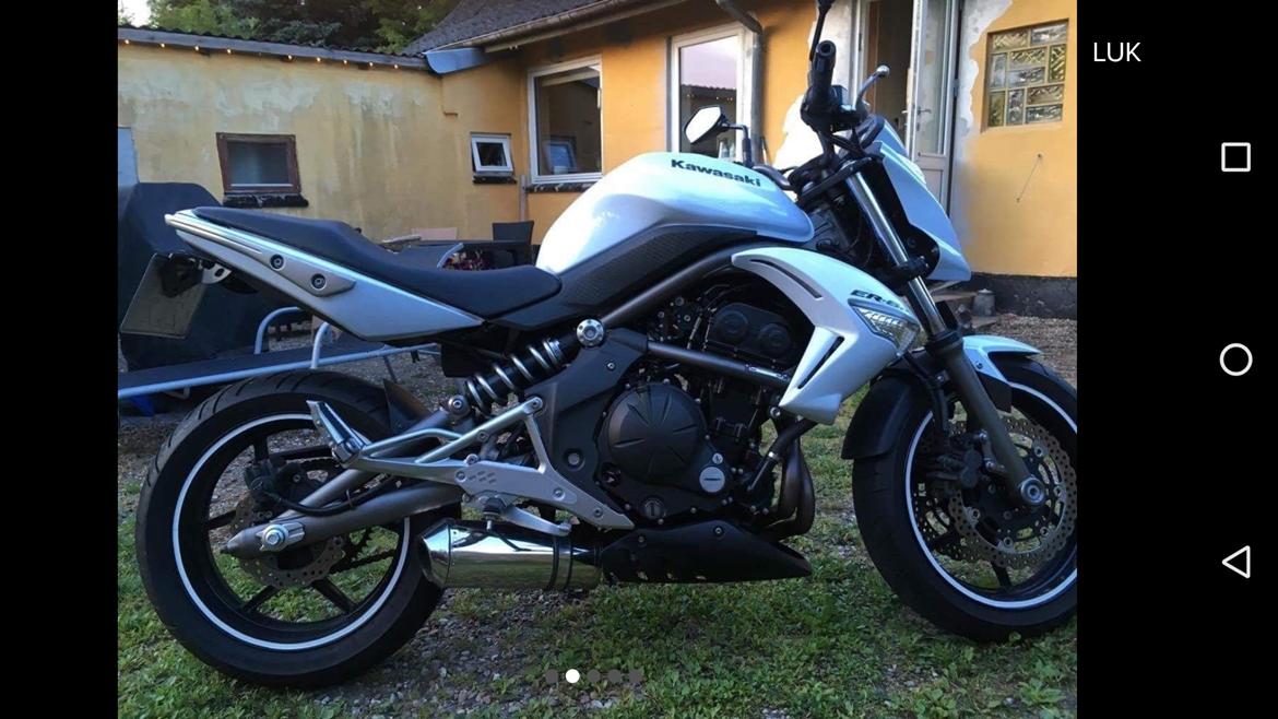 Kawasaki ER-6N SOLGT billede 7