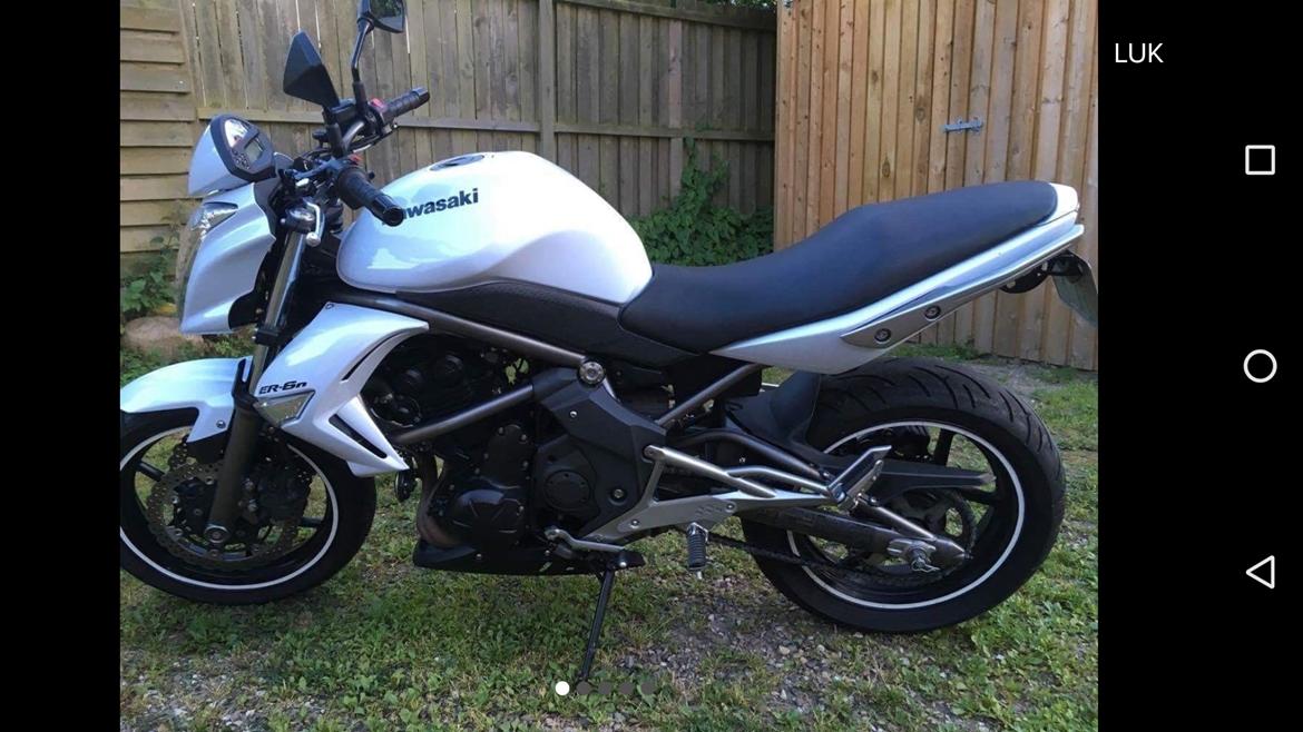 Kawasaki ER-6N SOLGT billede 8