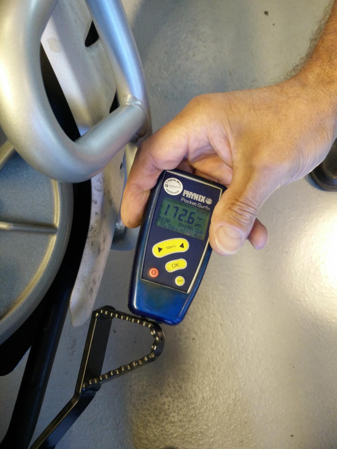 BMW G 650GS Sertao - Billedet er taget på FDM test center. billede 26