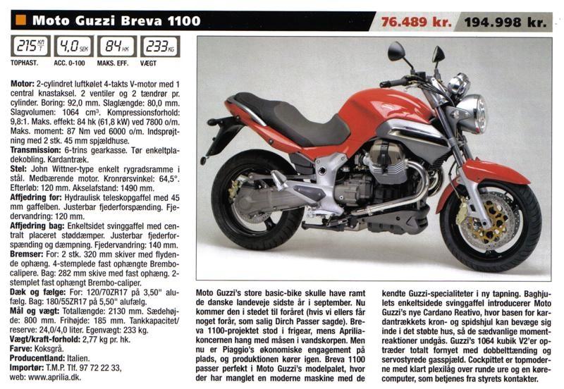 Moto Guzzi Breva 1100 (Solgt) billede 11