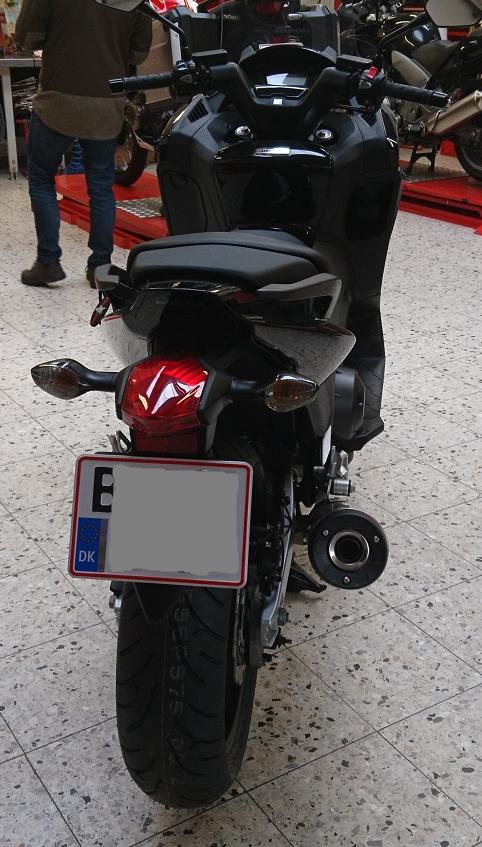 Honda NC 750 D integra - ret god vindbeskyttelse billede 4