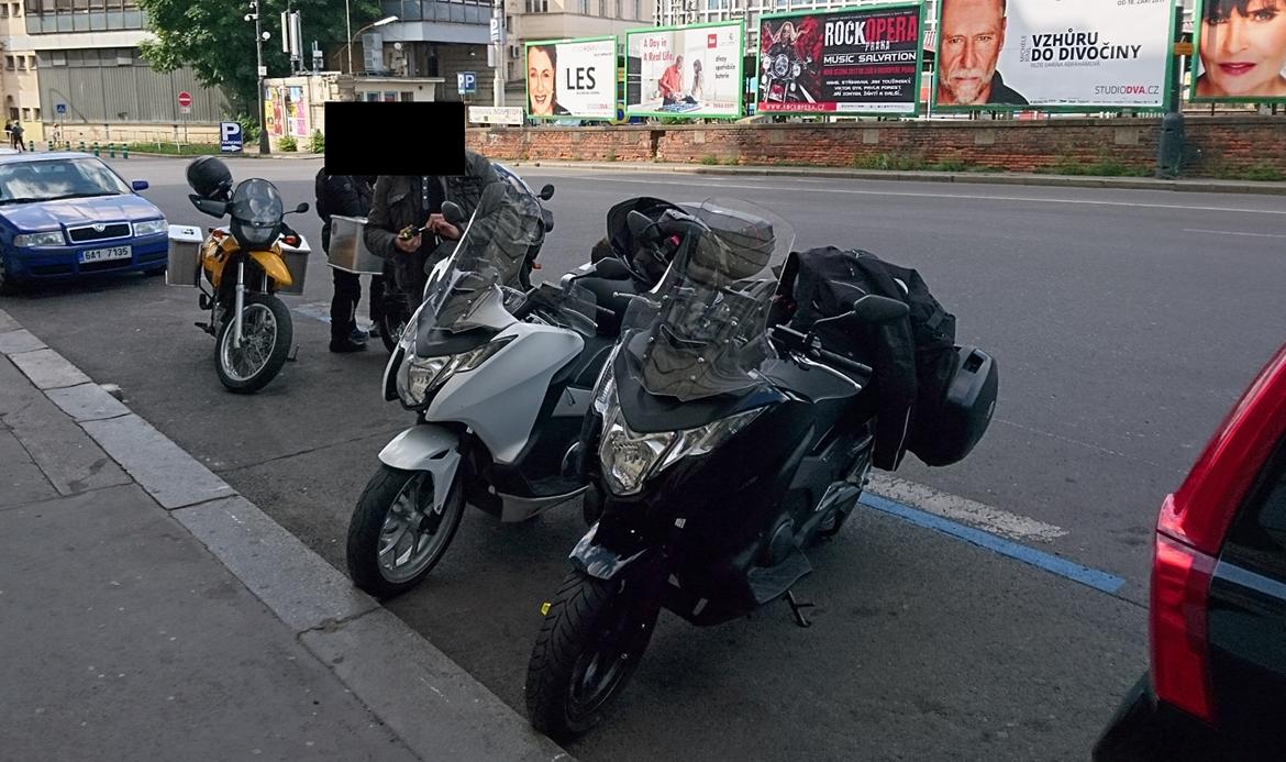 Honda NC 750 D integra - i Prag i 2017 billede 6