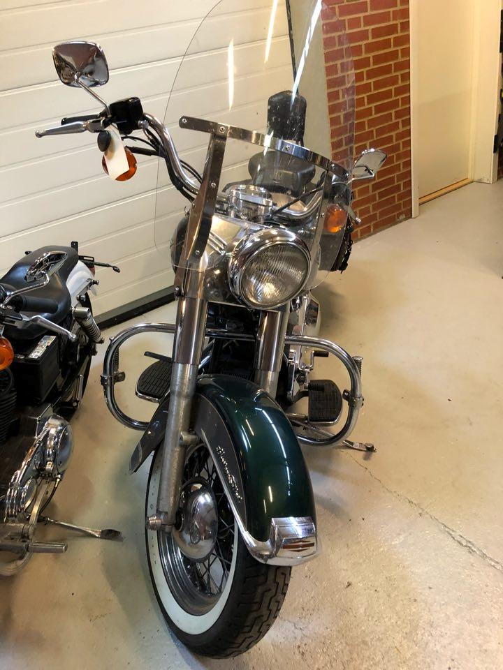 Harley Davidson Softail Heritage Nostalgia. FLSTN billede 3