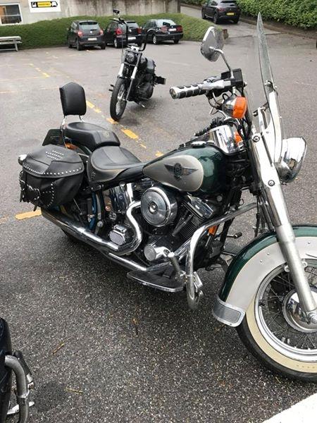 Harley Davidson Softail Heritage Nostalgia. FLSTN billede 9