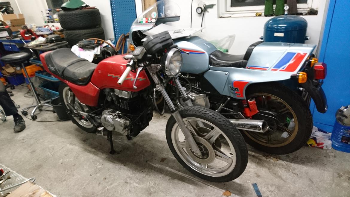 Honda Cb 400 N bliver ombygget til model N. SPORT billede 6