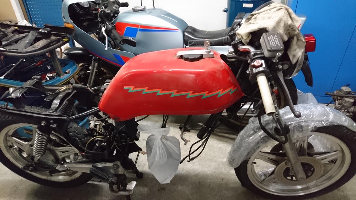 Honda Cb 400 N bliver ombygget til model N. SPORT billede 9
