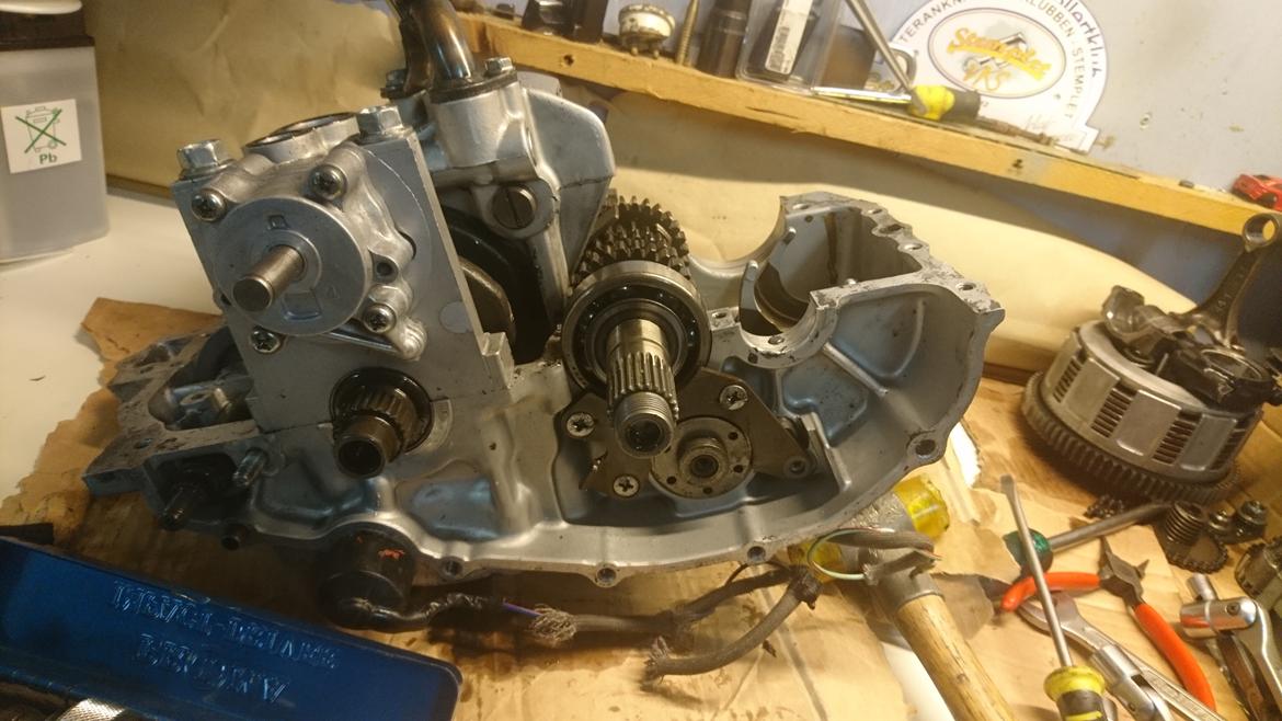 Honda Cb 400 N bliver ombygget til model N. SPORT billede 11