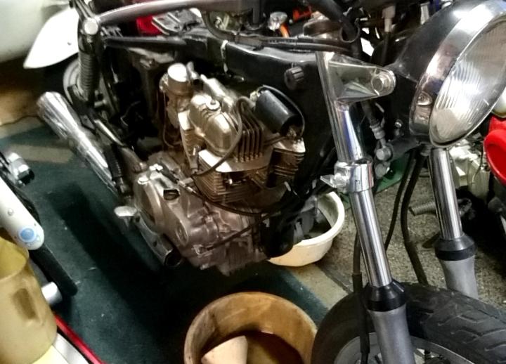 Honda Cb 400 N bliver ombygget til model N. SPORT billede 15