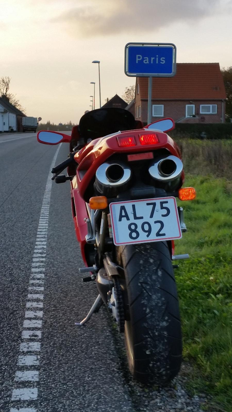 Ducati 916 Biposto - Vi har også været i Paris :) billede 6