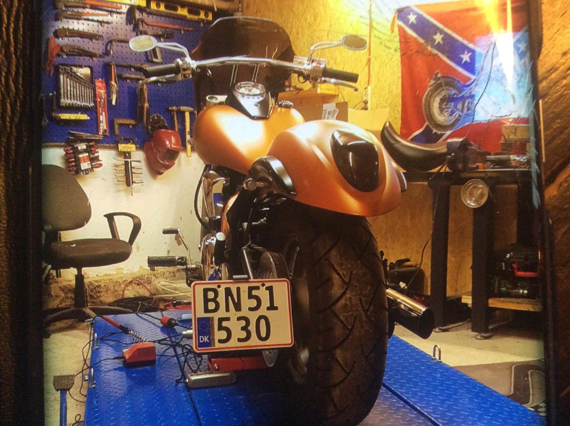 Kawasaki Vn 900 custom billede 4