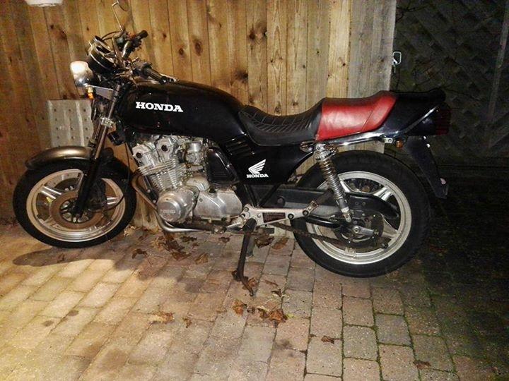 Honda CB900F Bol D'or SC01 - Sådan så den ud da jeg købte den billede 8