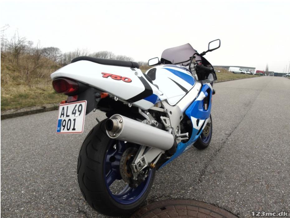 Suzuki GSX-R 750W inject  billede 6