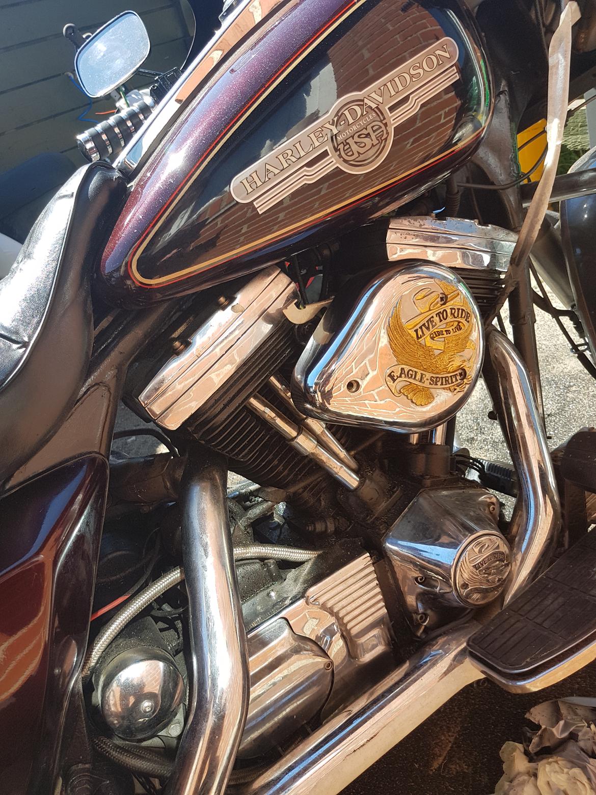 Harley Davidson FLT billede 7